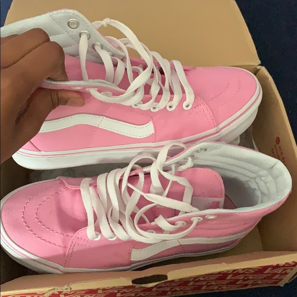 pink van high tops